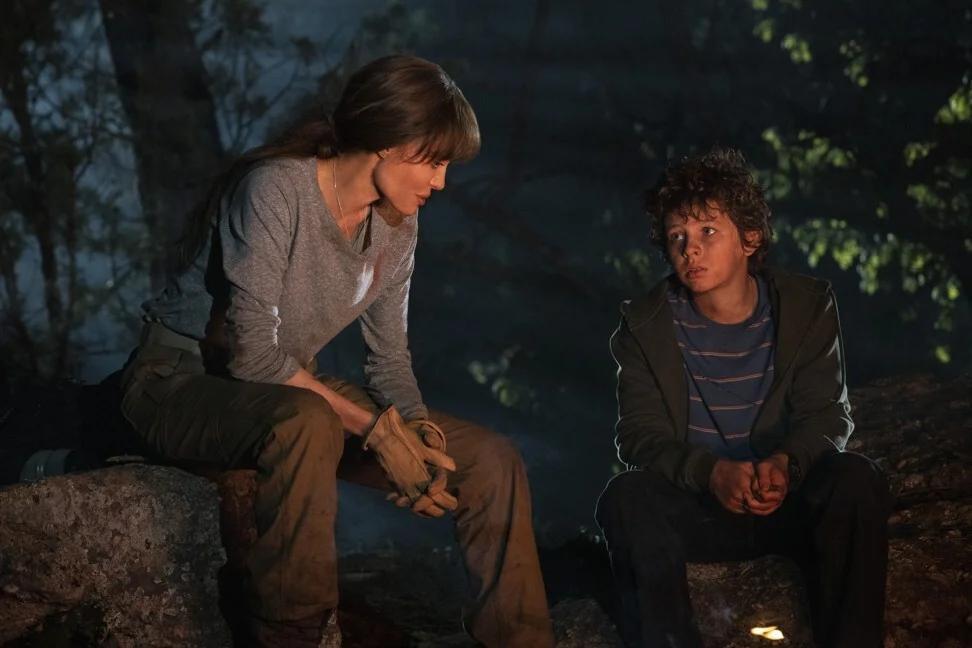 Angelina Jolie y Finn Little