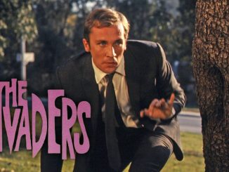 Cartel promocional de 'The Invaders' una serie que levantó la paranoia en los sesenta