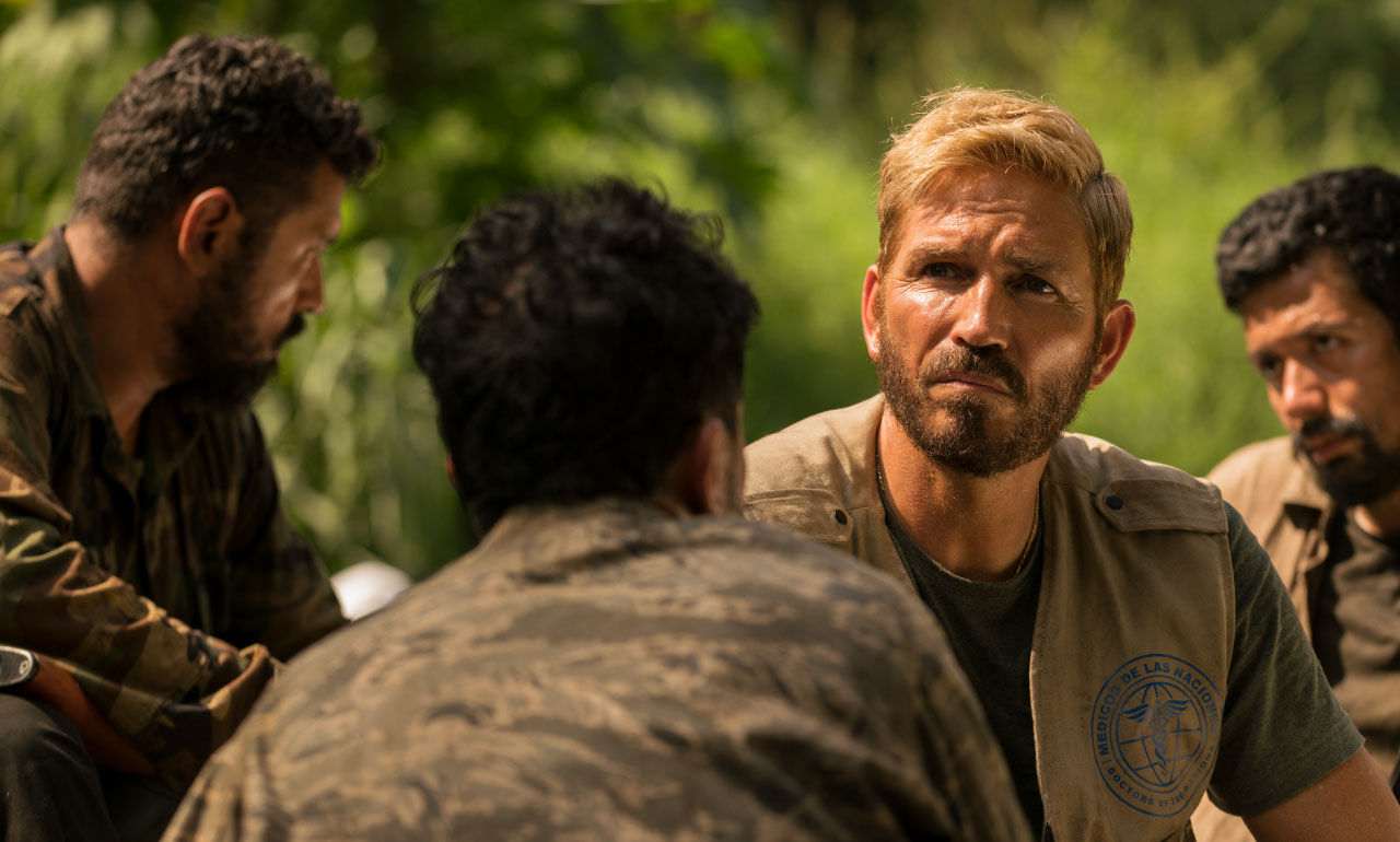 Secuencia para 'Sound of Freedom' una película de fe que pone el dedo en la llaga