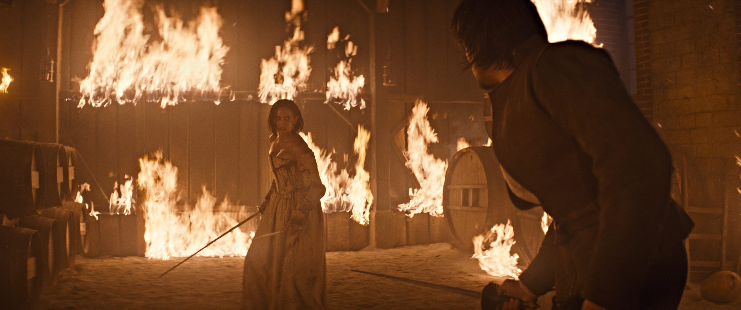 Escena de 'Les Trois Mousquetaires: Milady' una segunda parte de lujo