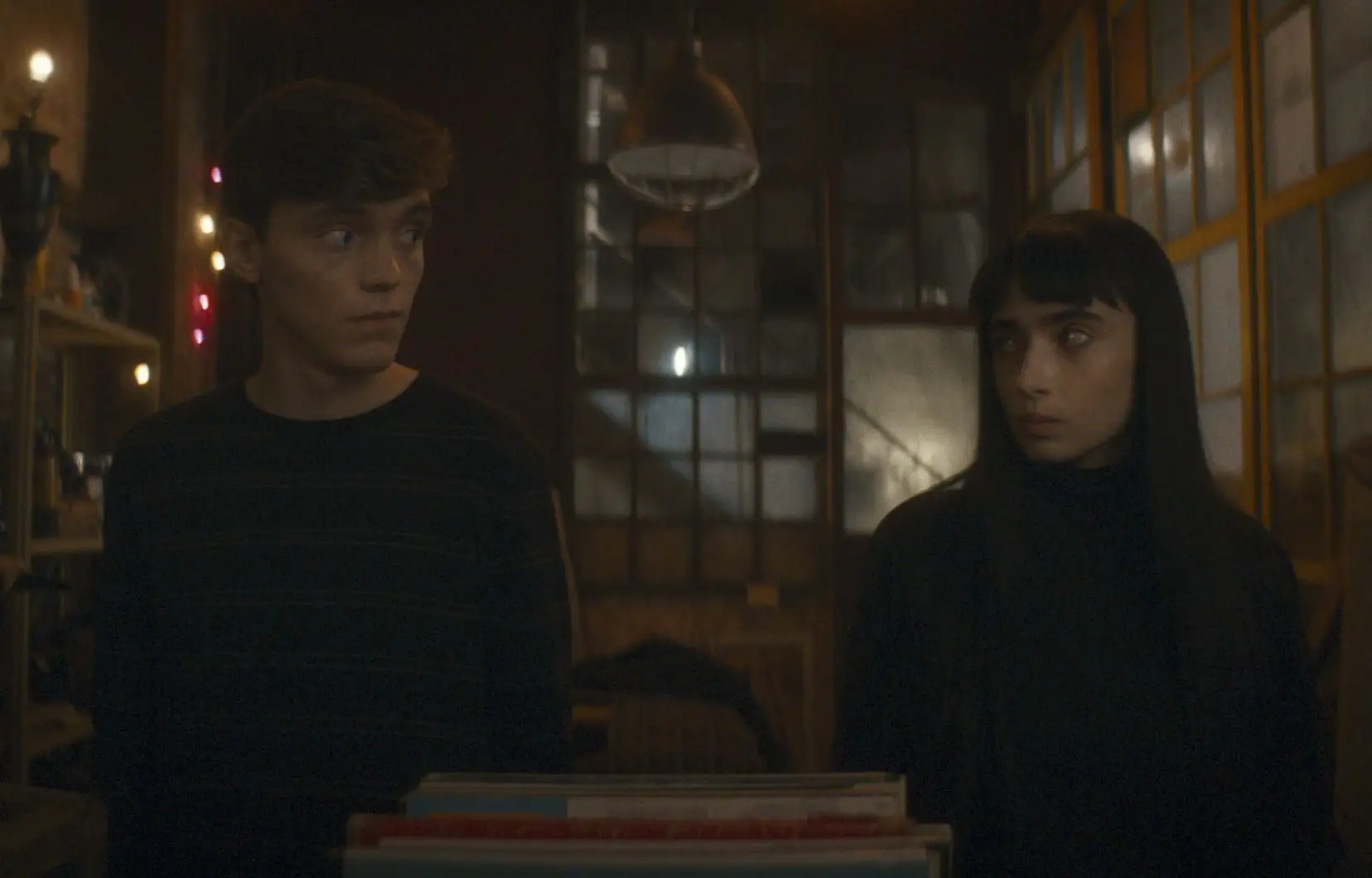 Protagonistas de la película 'Vampire humaniste cherche suicidaire consentant'