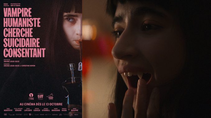 Cartel promocional de 'Vampire humaniste cherche suicidaire consentant'