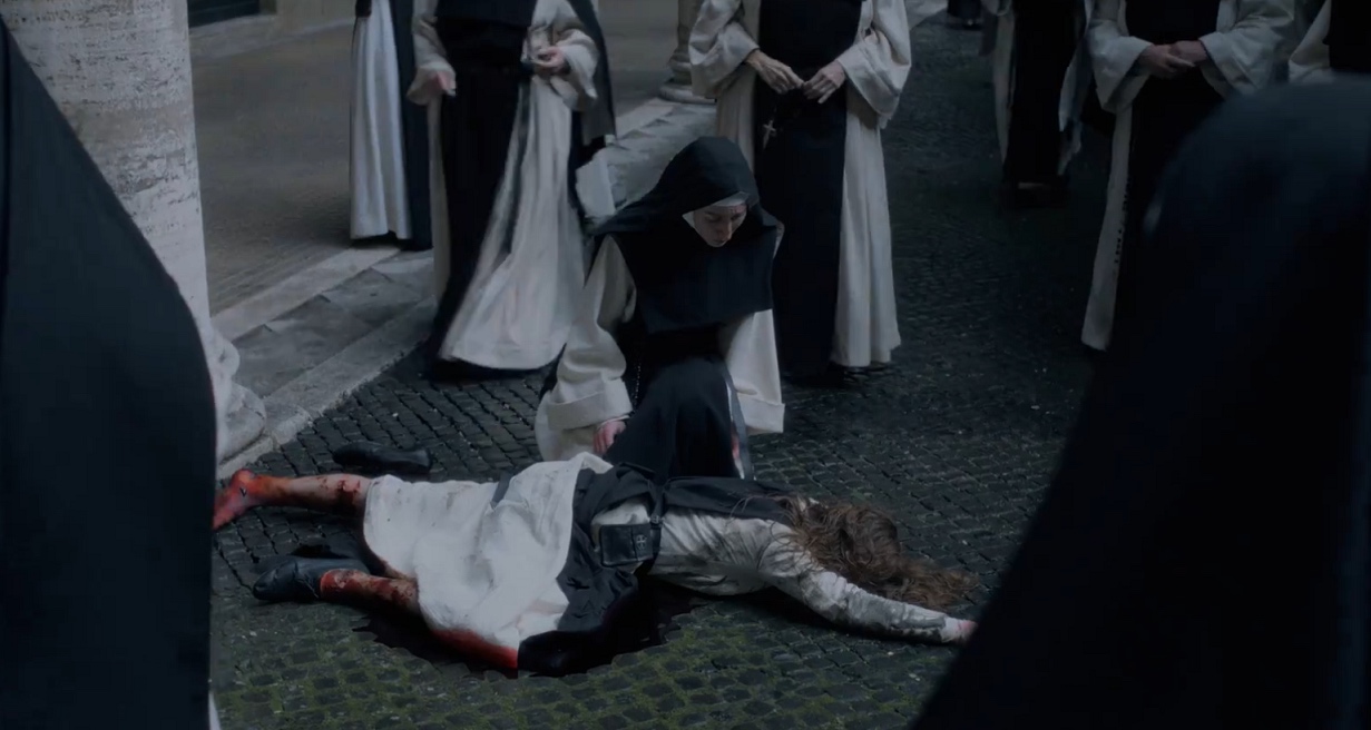 Secuencia de 'Immaculate' una cinta de terror con Sydney Sweeney